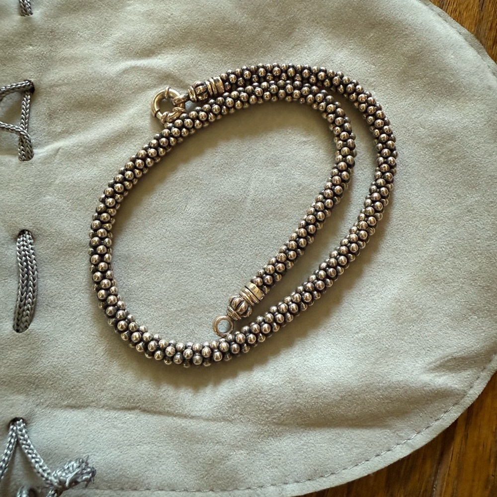 LAGOS 16” 5mm Caviar Collection Necklace